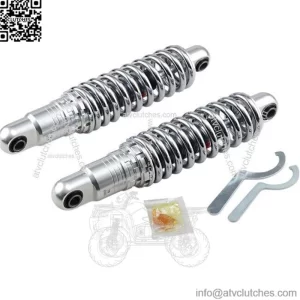 Chrome Heavy Duty Shocks 12" Adjustable Ride-Height Rear Suspension Dyna FXDWG (For: Harley-Davidson)