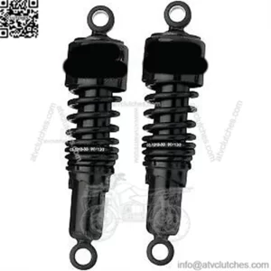 BURLY BRAND B28-1202B Black 10.5" Slammer Shocks for 91-17 Dyna (For: Harley-Davidson)