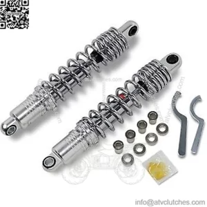 Chrome 13" Premium Ride-Height Adjustable Shocks for Harley Sportster 86-03 (For: Harley-Davidson)