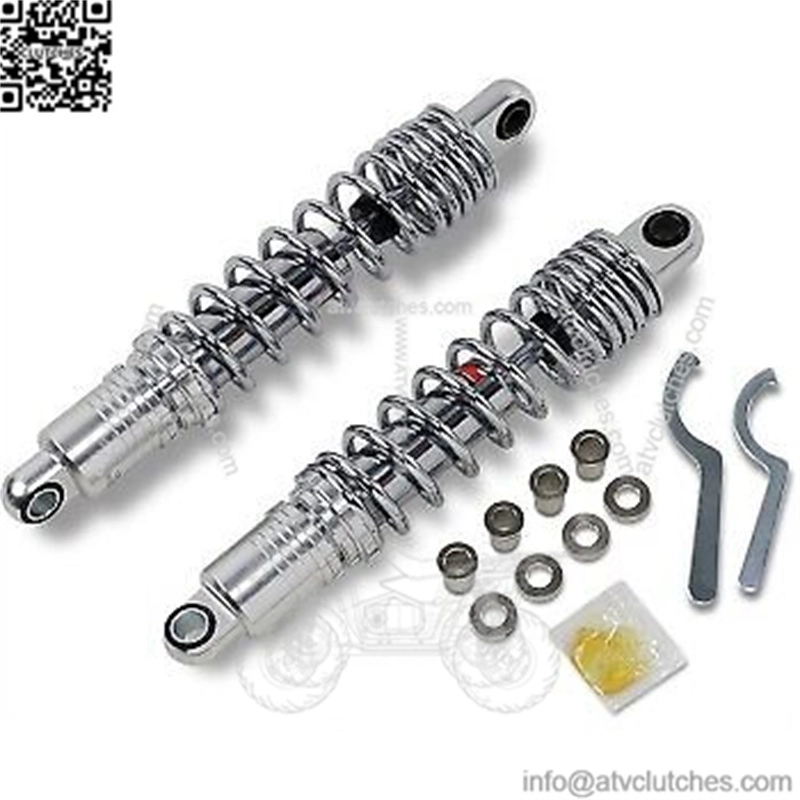 Chrome 13" Premium Ride-Height Adjustable Shocks for Harley Sportster 86-03 (For: Harley-Davidson)
