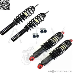 Full Set of 4 Coil-over Shock Absorbers Compatible With John Deere Gator HPX HPX615E HPX815E; Trail Gator HPX - OEM Replacement