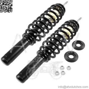 Coil-over Spring Shocks Front Left and Right Suspension Kit Comes with With Bushings Washers Fit for John Deere Gators 620I HPX615E HPX815E Replaces #VGB10544
