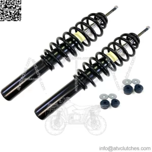 2 Front Coil-Over Shocks With Bushings Fit John Deere HPX Gator XUV620i XUV850D (For: John Deere Gator HPX HPX815E)