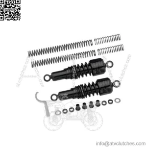 Burly Black Slammer Shocks + Fork Springs Lowering Kit 88-03 Harley Sportster XL (For: Harley-Davidson)