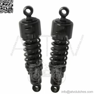 12" Black Progressive 412 Heavy Duty Shocks 2006-2020 Harley Davidson Touring (For: Harley-Davidson)