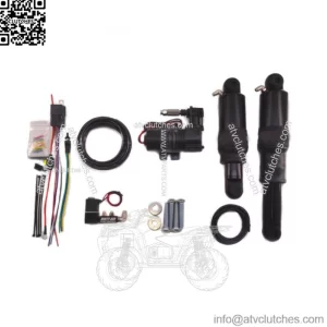 Dirty Air Black Rear Aluminum Air Ride Shocks Suspension Kit Pair Harley V-Rod (For: Harley-Davidson)