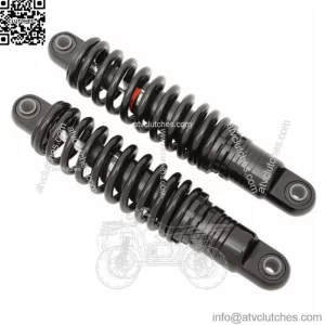 Drag Specialties 12" Black Rear Adjustable Shocks Absorber Harley Dyna FXD 91-17 (For: Harley-Davidson)
