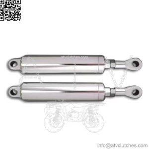 Chrome Billet 11" Shocks Lowering Shock Set Pair Harley 89-99 Softail FXST FLST (For: Harley-Davidson)