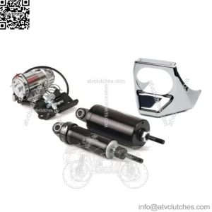 Arnott Chrome Air Ride Adjustable Shocks Suspension Kit 2001-17 Harley Softail (For: Harley-Davidson)