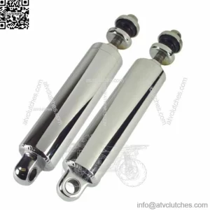 Chrome 2" Narrow Body 2000-Later Softail Twin Cam Shocks Set Harley Fatboy FXST (For: Harley-Davidson)