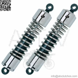 Progressive Suspension Chrome 13.5" Rear Shocks Harley Sportster Super Glide 79- (For: Harley-Davidson)