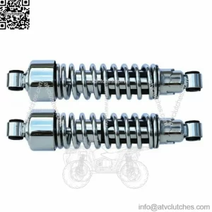 Ultima Complete Chrome Plated Shocks Assemblies Absorbers 11" Harley Big Twin (For: Harley-Davidson)