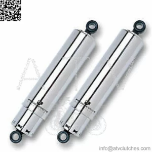 12 Progressive 412 Chrome Covered Heavy Duty Shocks Harley Davidson Dyna 91-2017 (For: Harley-Davidson)
