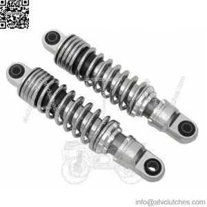Drag Specialties Chrome 12" Rear Shocks Adjustable Harley Touring Dresser 80-20 (For: Harley-Davidson)