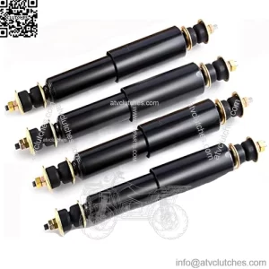 EZGO TXT Golf Cart Front and Rear Shock Absorbers Kit for 1994-Up Gas & Electric Models, Replaces OEM #76418-G01,70248-G01,70324-G01,76419-G01,70928-G01,Nivel Part #5006