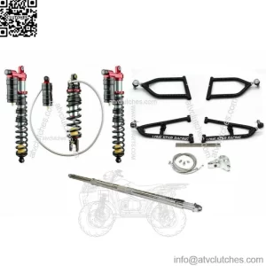Lonestar +2 A-Arms Axle 3 Legacy Front Rear Shocks Suspension Kit Banshee