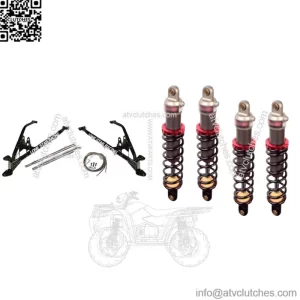 Lonestar +3 Long Travel A-Arms + Stage 1 Shocks Suspension Kit RZR170