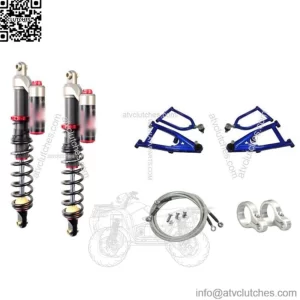 LSR Lonestar DC-Pro Long Travel A-Arms Stage 3 Front Shocks Kit Banshee 350