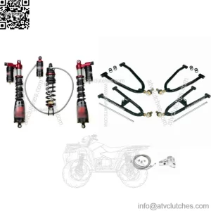 Lonestar +2 A-Arms Legacy Plus Front Rear Shocks Suspension Yamaha Banshee