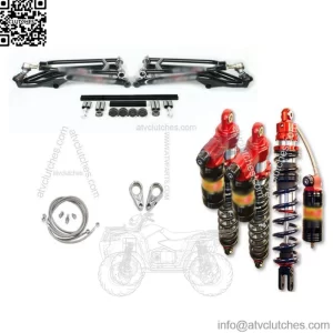 Houser +1 Slicast A-Arms Legacy 3 Front Rear Shocks Honda TRX 450R/ER 06+