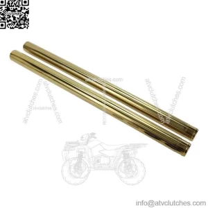Motorcycle Extended Fork Tubes Front Inner Fork Pipes for Harley Davidson