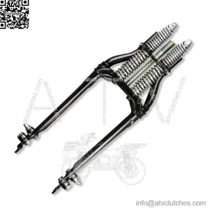 Black Springer Front Fork +18 Over Stock Length For Harley