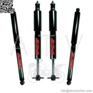 Front & Rear Shocks For 88-00 Chevy GMC C1500 2500 3500 2wd RWD Sierra Silverado