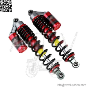 FRONT SHOCKS ABSORBERS PAIR W/ GAS RESERVOIR FOR YAMAHA YFM700 GRIZZLY 700 ATV