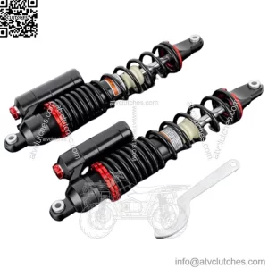 Stage 4 Front Air Shocks Absorber For Yamaha Raptor 660 660R 700 700R YFZ450 ATV