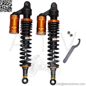 2X 400mm Front Air Shocks Absorbers for Yamaha Raptor 660R YFM660R 2001-2005 ATV