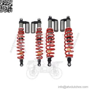 STAGE 4 FRONT & REAR AIR SHOCKS ABSORBER FOR POLARIS RZR S 800 2009-2014 UTV