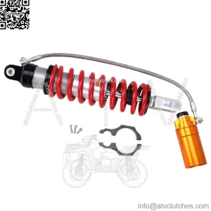 RED STAGE 4 REAR AIR SHOCK ABSORBERS FOR YAMAHA YFZ450 HONDA TRX250 TRX400EX ATV