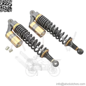 14.75" 375mm Rear Air Suspension Shocks Absorber For Yamaha Banshee ATV Scooter