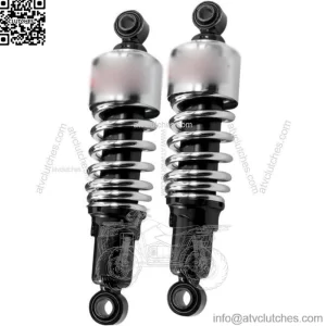 Shocks 10.5" Chrome #B28-1203 Harley FL Touring 1999-2023