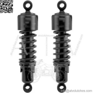 Suspension Shocks 12" Black #412-4079B Harley Davidson