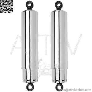 Suspension Full Cover Shocks 11" Chrome #412-4041C