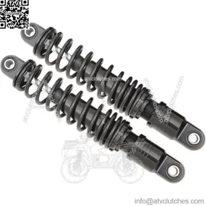 12" Ride-Height Adjustable Shocks Black #174175 Harley Davidson