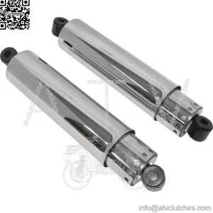 4-Speed Shocks with Full Cover 13.5" Chrome #30-485 Harley Davidson