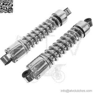 4-Speed Shocks with Short Cover Chrome 13.5" Harley Davidson Duo Glide