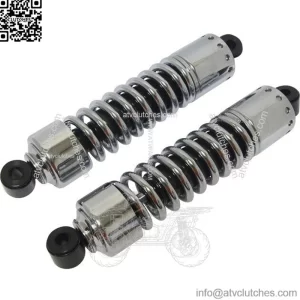 4-Speed Shocks with Short Cover Chrome 12" #30-482 Harley Davidson