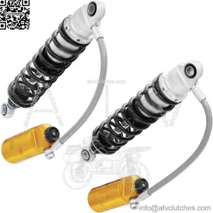 STX36 Twin S36HR1C1L Shocks 250-565 lbs 13-1/8" Black/Silver HD357S2