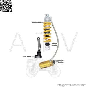 856 REAR SHOCK ABSORBER  YAMAHA MT-15 - 2019 2023