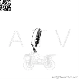 580 REAR SHOCK ABSORBER  YAMAHA MT-09 - 2021 2023