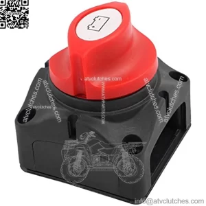 IIVVERR Battery Disconnect Isolator Master Rotating Cut Off Switch for Boat Vehicles (Battery Disconnect Isolator Master Rotating Cut Off Switch for Boat Vehicles