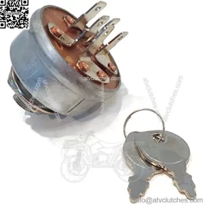 Ignition Starter Switch for 1984 Toro 01-19KE02, C-195 Twin Automatic Tractor
