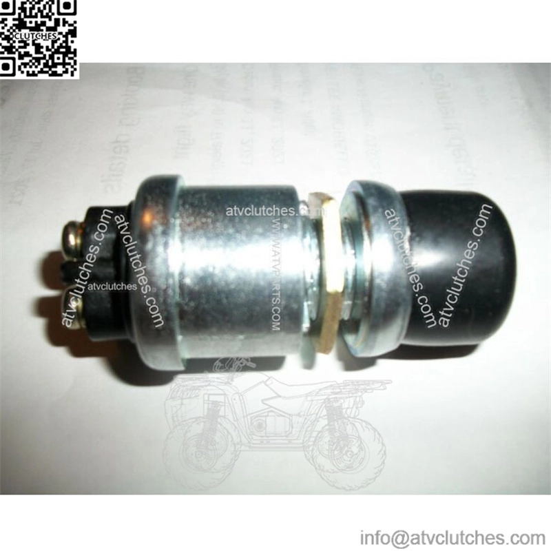 FMR HEAVY DUTY PUSH BUTTON STARTER SWITCH WITH RUBBER CAP, 60 AMP, 12 VOLT,