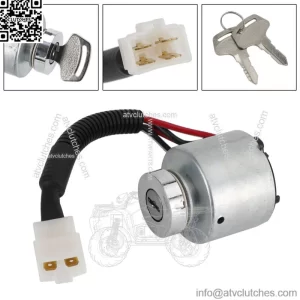 Ignition Switch W/2 Keys 37410-59110 3741059110 Fits For Kubota B1550D B1750D V1