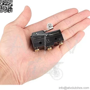 Golf Cart Accelerator Micro Switch,3 Terminal Micro Switch with Roller for EZGO (Gas 1983-1994) TXT Marathon Golf Carts,relpace OEM:10606G1, 10606G2, 17928G1, 31535G1