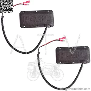 Golf Cart Brake Light Switch/Brake Pad Switch Universal for Club CAR EZGO and Yamaha Models (2 Packs)