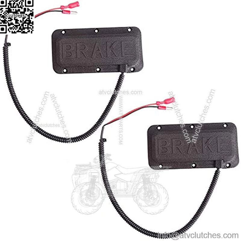 Golf Cart Brake Light Switch/Brake Pad Switch Universal for Club CAR EZGO and Yamaha Models (2 Packs)